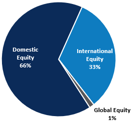 Public Equity Allocation Chart as of June 30 2026
